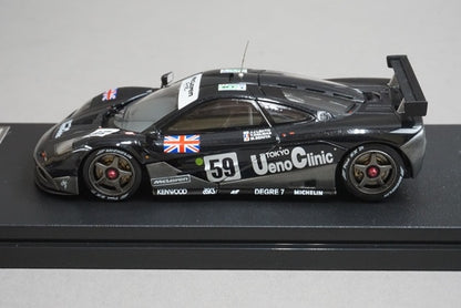 1:43 HPI 8257 McLaren F1 GTR Le Mans Winner 1995#59 Ueno Clinic model car