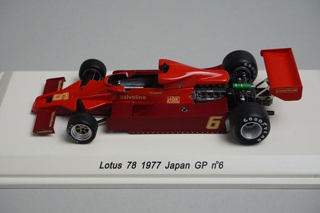 1:43 Reve Collection R70162 Lotus 78 Japanese GP 1977 #6 G. Nilsson model car