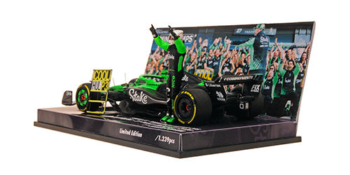 [ Back-order ] MINICHAMPS 417251227 1:43 Steke C45 Nico Silverstone GP 2025 3rd Place model car