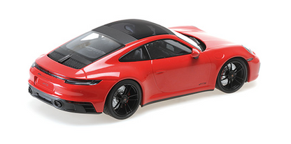 [ Back-order ] MINICHAMPS 155063100 1:18 Porsche 911 Carrera 4 GTS 2020 Red model car