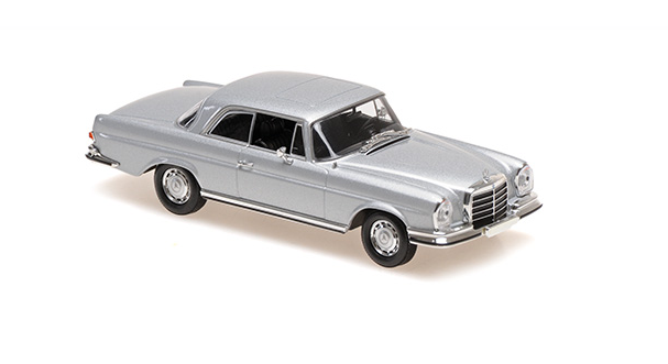 [ Back-order ] MINICHAMPS 940038120 1:43 M-Benz 280SE 3.5 Coupe 1970 Silver model car