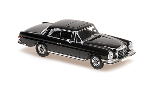 [ Back-order ] MINICHAMPS 940038121 1:43 M-Benz 280SE 3.5 Coupe 1970 Black model car