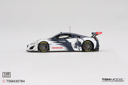 [ Back-order ] TSM TSM430784 1:43 Honda NSX GT3 EVO Red Bull Formula N?rburgring 2023 AlphaTauri model car