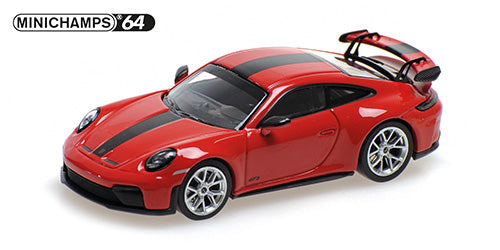 [ Back-order ] MINICHAMPS 640064220 1:64 Porsche 911 GT3 2025 Red WP model car