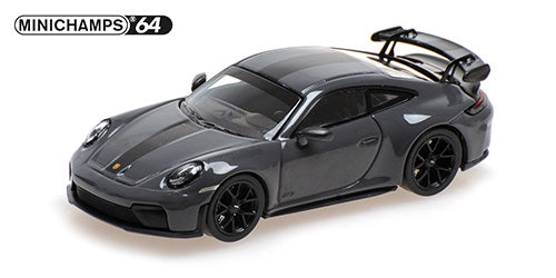 [ Back-order ] MINICHAMPS 640064225 1:64 Porsche 911 GT3 2025 Gray/WP model car