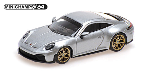[ Back-order ] MINICHAMPS 640064232 1:64 Porsche 911 GT3 Touring 2025 Silver M model car