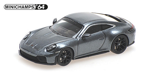 [ Back-order ] MINICHAMPS 640064234 1:64 Porsche 911 GT3 Touring 2025 Gray M model car