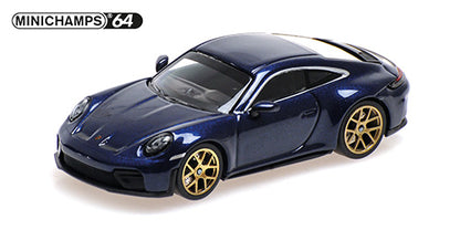[ Back-order ] MINICHAMPS 640064235 1:64 Porsche 911 GT3 Touring 2025 Blue M model car