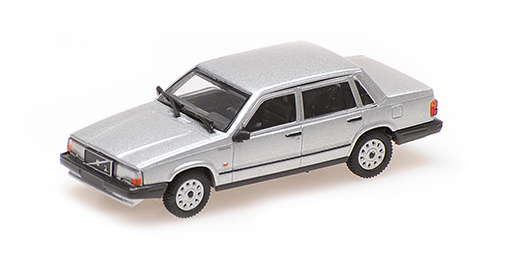 [ Back-order ] MINICHAMPS 870171702 1:87 Volvo 740 GL 1986 Silver model car