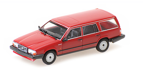[ Back-order ] MINICHAMPS 870171711 1:87 Volvo 740 GL Brake 1986 Red model car