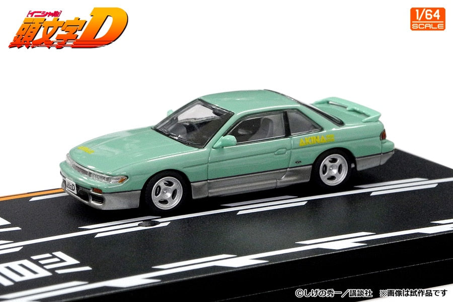 [ Back-order ] MODELER'S MD64220 1:64 Initial D Set Vol.20 Mako Sayuki Sileighty & Koichiro Ikeya Silvia S13 model car