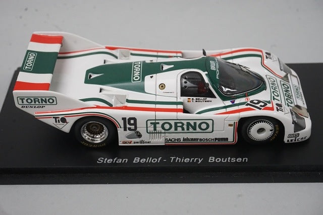 1:43 SPARK SB Collection Bellof Porsche 962 3.Platz Mugello 1985 #19