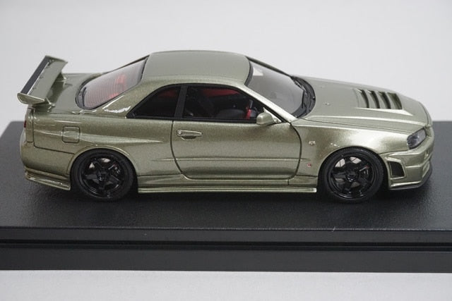 1:43 HPI 8801 Nismo R34 GT-R Z Tune Millennium Jade 51st Shizuoka Hobby Show Limited