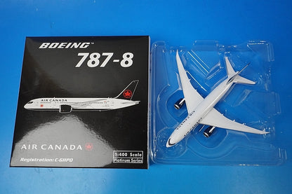 1:400 B787-8 Air Canada New Paint C-GHPQ 11361 Phoenix airplane model