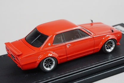 1:43 ignition model IG0277 Nissan Skyline 2000 GT-R KPGC10 Semi-Works Red Web Limited