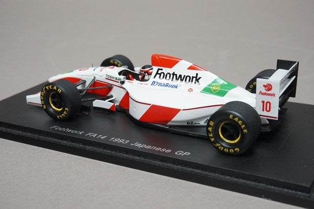 1:43 SPARK FS06 Racing On Custom Footwork FA14 Japan GP Aguri Suzuki 1993 #10