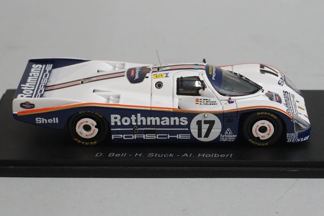 1:43 Spark S0942 Porsche 962C Le Mans Winner 1987 #17 Rothmans Specification