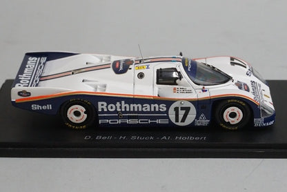 1:43 Spark S0942 Porsche 962C Le Mans Winner 1987 #17 Rothmans Specification