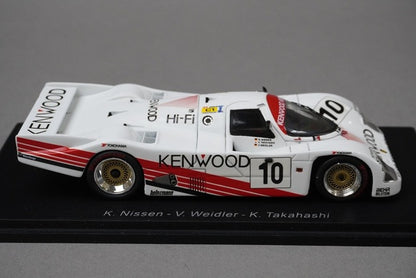 1:43 SPARK KBS024 Porsche 962 Le Mans 1987 #10 model car