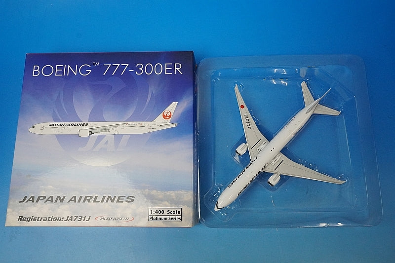 1:400 B777-300ER JAL SKY SUITE 777 JA731J 10803 Phoenix airplane model