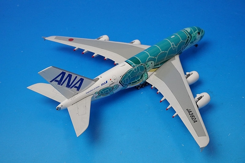 1:400 A380-800 ANA FLYING HONU Kai Green JA382A 04210 Phoenix airplane model
