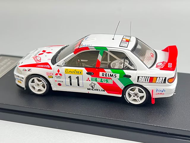 1:43 HPI 8545 Mitsubishi Lancer Evolution II Monte Carlo 1995 #11