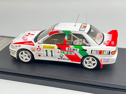 1:43 HPI 8545 Mitsubishi Lancer Evolution II Monte Carlo 1995 #11