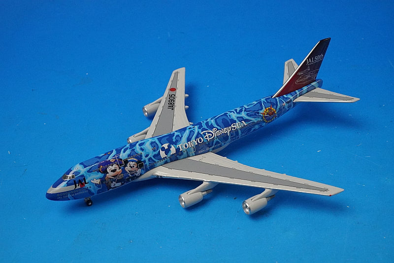1:500 B747-400D JAL Tokyo DisneySea JA8905 2002-21 Big Bird airplane model