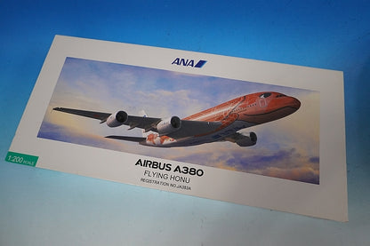 1:200 A380-800 ANA FLYING HONU Sunset Orange JA383A NH20147 ANA