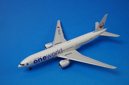 1:400 B777-200ER JAL Oneworld JA708J 10669 Phoenix airplane model