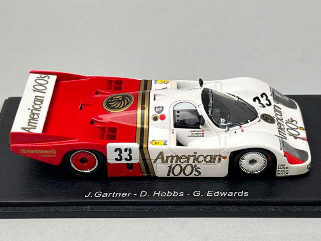 1:43 SPARK S3490 Porsche 956 LM Le Mans 1985 #33