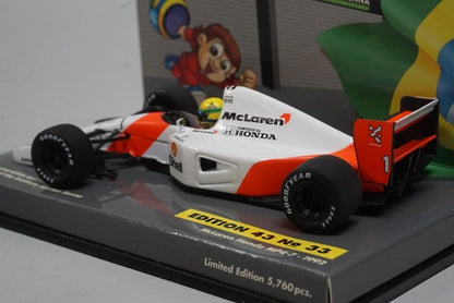 1:43 MINICHAMPS 540431504 McLaren Honda MP4-7 A.Senna 1992 #1 ASC No.33