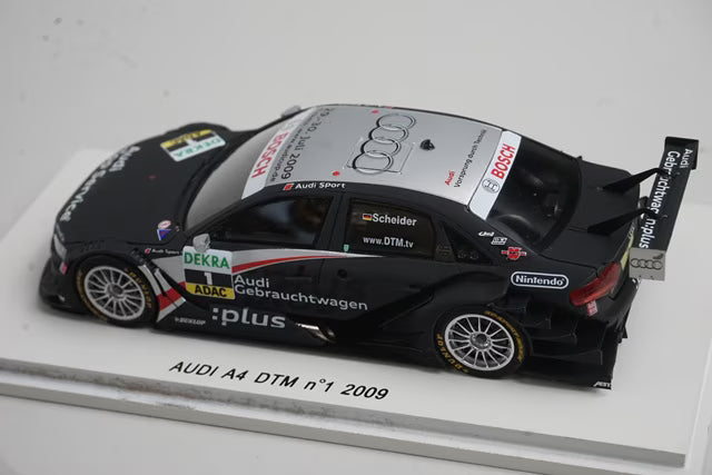 1:43 SPARK S2505 Audi A4 DTM 2009 #1 model car