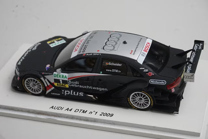 1:43 SPARK S2505 Audi A4 DTM 2009 #1 model car