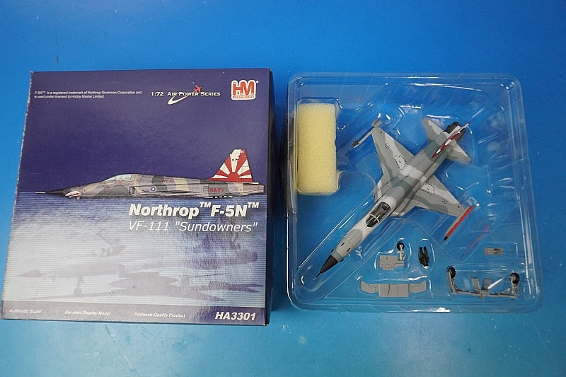 1:72 Northrop F-5N USN 111th Battle Sundowners HA3301 HOBBY MASTER airplane model