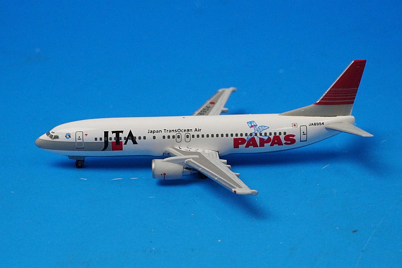 1:500 B737-400 JTA Japan Transocean PAPAS Papas Sai Marlin Bird JA8953 JA8954 573741 Herpa airplane modell