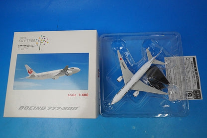 1:400 B777-200 JAL Tokyo Skytree JA8978 BJE3013 JALUX airplane model