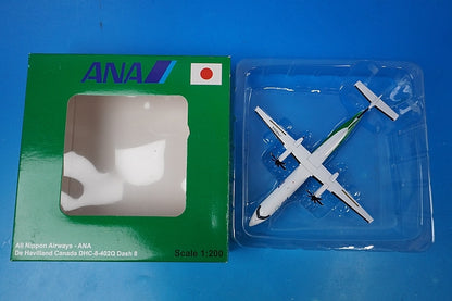 1:200 DHC-8-402Q ANA Ecobon JA856A XX2008 JC Wings airplane model