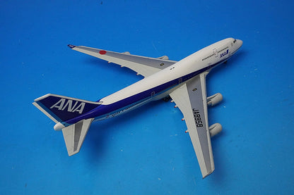 1:400 ANA B747-400 with winglets and wooden base JA8958 missing blister pack NH40085 ANA airplane model