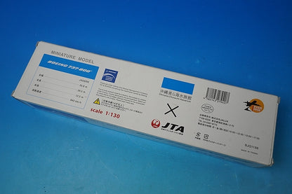 1:130 B737-800 JTA Japan Transocean Sakura Jinbei 2nd Generation JA06RK BJQ1198 JALUX airplane model