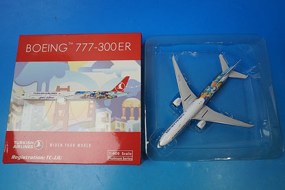 1:400 B777-300ER Turkish Airlines Turkey Istanbul San Francisco 11127 Phoenix airplane model
