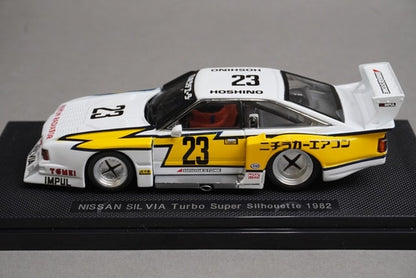 1:43 EBBRO 43747 Nissan Silvia Turbo Super Silhouette 1982 #23 model car