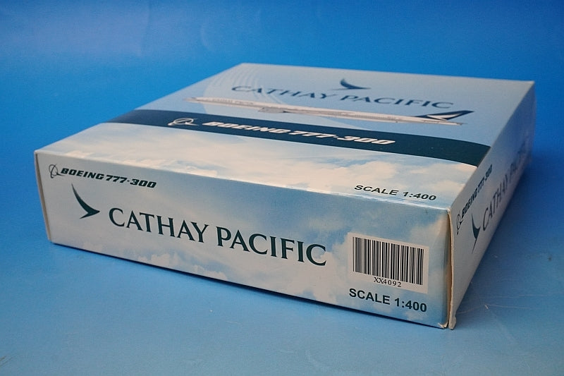 1:400 B777-300 Cathay Pacific B-HNI XX4092 JC Wings airplane model