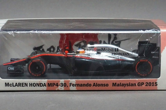 1:43 SPARK SCS154 McLaren Honda MP4-30 Malaysia GP F.Alonso 2015 #14