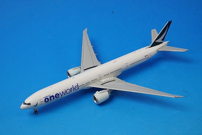 1:400 B777-300ER Cathay Pacific Oneworld B-KQI EW477W003 JC Wings airplane model