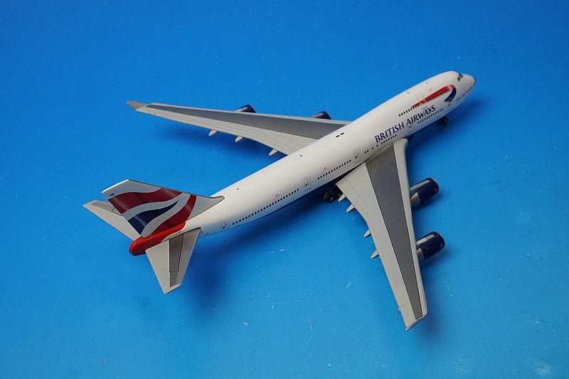 1:400 B747-400 British Goldnose G-CIVA GJBAW1593 Gemini airplane model