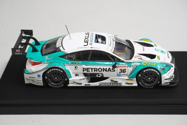 1:43 EBBRO 45264 Lexus Petronas Tom's RC F Super GT500 Rd.1 Okayama 2015 #36 model car