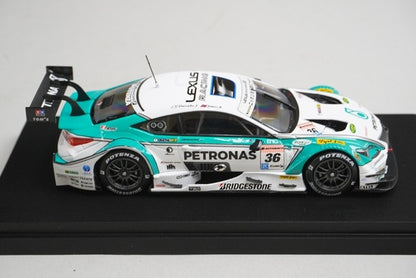 1:43 EBBRO 45264 Lexus Petronas Tom's RC F Super GT500 Rd.1 Okayama 2015 #36 model car