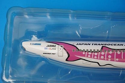 1:200 B737-400 JTA Whale Jet No. 2 Sakura Whale Jet JA8992 BJQ1170 JALUX airplane model