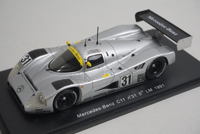 1:43 Spark S1251 Mercedes-Benz C11 Le Mans 5th 1991 #31 model car